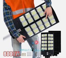 16000w Commercial Solar Street Lights Led Outdoor Dusk To Dawn Lamp Super Bright
