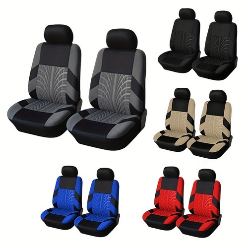 2PCS Car Seat Covers Front Set Universal Protector Washable Cover Cloth UK