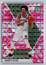 2019-20 Panini Mosaic #21 Jarrett Allen Camo Pink