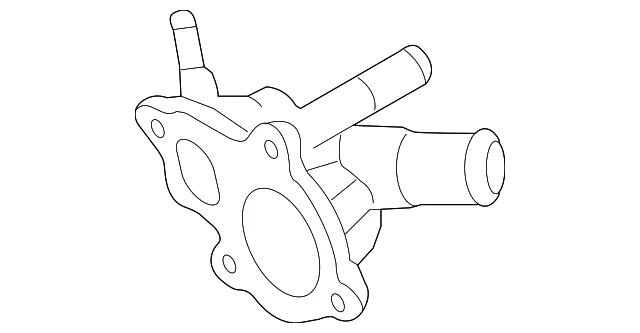 Toma de agua original Nissan 11060-JA00A Foto 2 de 3