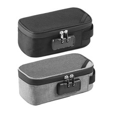 New Smell Proof Bag Heavy Duty Organizer Box with Slots Smell Proof Case for Men