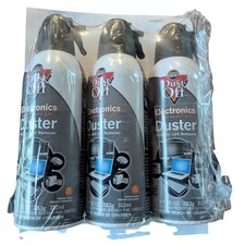 Dust-Off Electronics Compressed Air Duster Spray 3-Pack  Multi-Purpose Cleaner