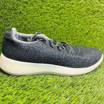 Allbirds Wool Runner Mizzle Mens Size 9 Black Athletic Running Shoes Sneakers