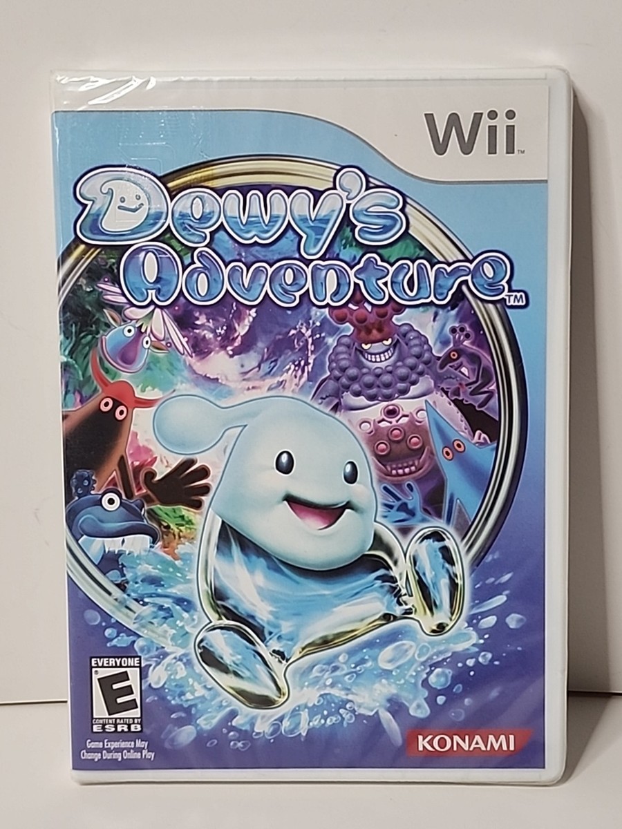 wiiソフト Sealed Brand New Wii Dewy's Adventure Nintendo Cartoon Game Konami