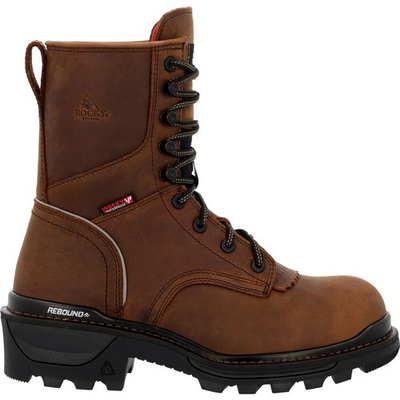 #ad #ad Rocky Rams Horn Logger Composite Toe Work Boot RKK0477 Durable Work Boots $89.00