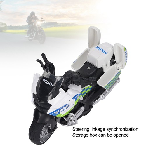 1:16 Motorcycle Toy Alloy Light Sound Mini Portable Electronic Motorcycle Toy - Picture 19 of 22