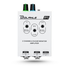P1 Portable in Ear Monitor Amplifier, Headphone Amp with XLR and TRS Input 3....