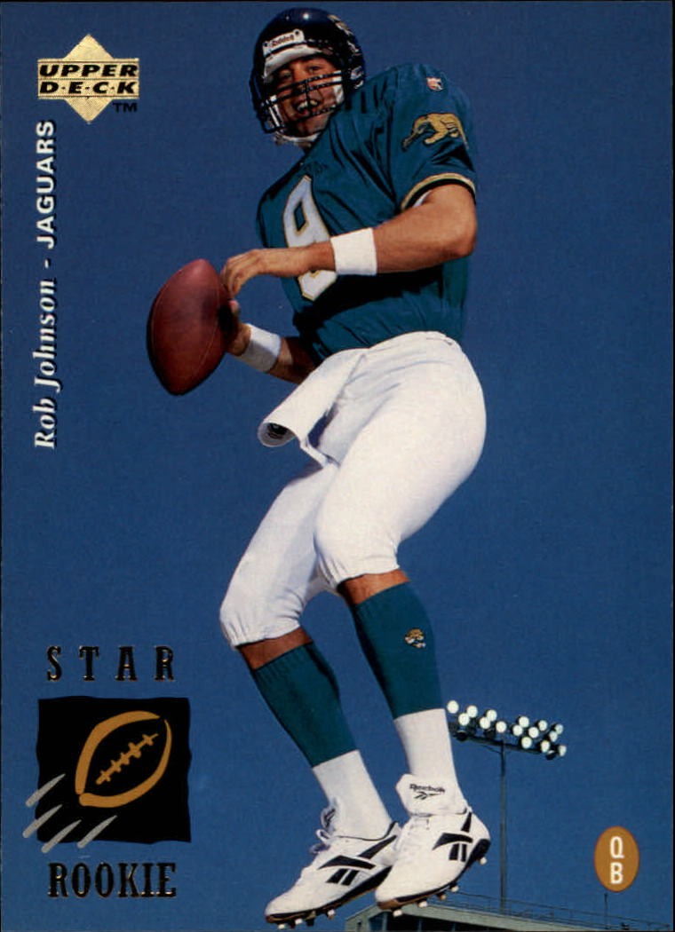 1995 Upper Deck #28 Rob Johnson RC - FB