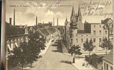 Calbe Saale Calbe Querstrasse Hotel Feldpost x 1915