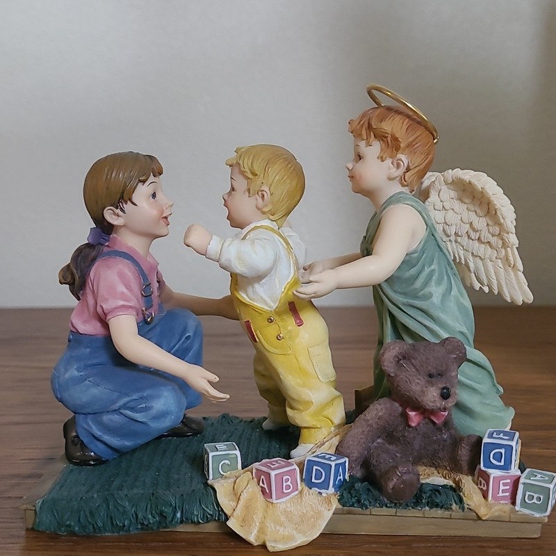 Prayers And Promises Figurine "First Steps" By Bill Stross
