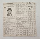 1906 antique POLICE CRIME RECORD CARD canada usa JOHN WEBER pickpocket larceny + — photo 1