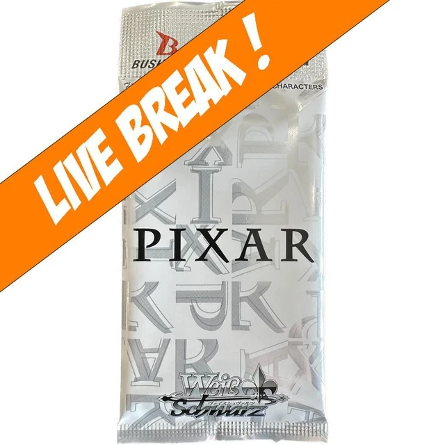 [ Live Break ] Weiss Schwarz - Pixar Characters (Japanese) – Booster Pack