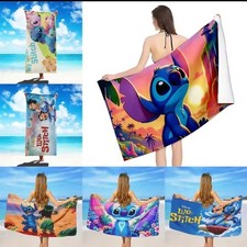 Telo Mare Lilo & Stitch Asciugamano da Bagno Microfibra Asciugatura Rapida