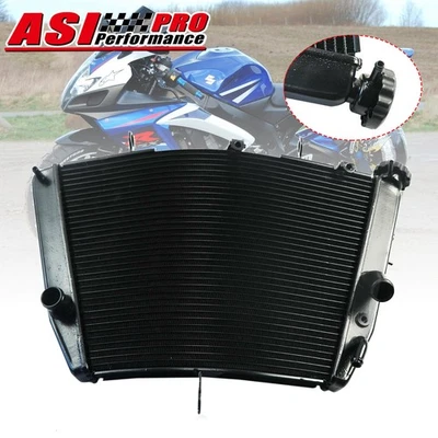 Course Aluminium Radiateur Pour Suzuki GSXR600 GSXR750 2006-2010 NOUVEAU FR; - Photo 1/4