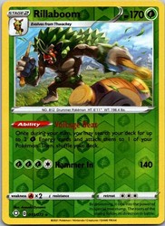 Rillaboom 013/072 Reverse Holo Shining Fates