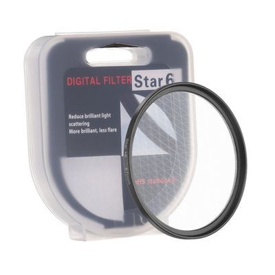 #ad 67mm Star Filter 8 Points Starburst Len Filter Variable Twinkle Effect Black $17.23