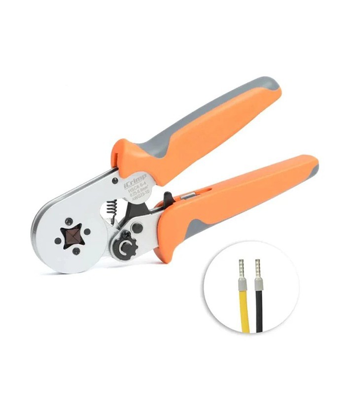 Pinza in serie per crimpare boccole (0.25-6.00mmq)