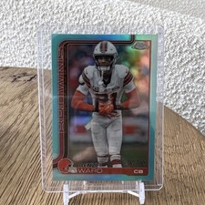 2023 Topps Chrome Aqua Denzel Ward Cleveland Browns #74 /299 NFL