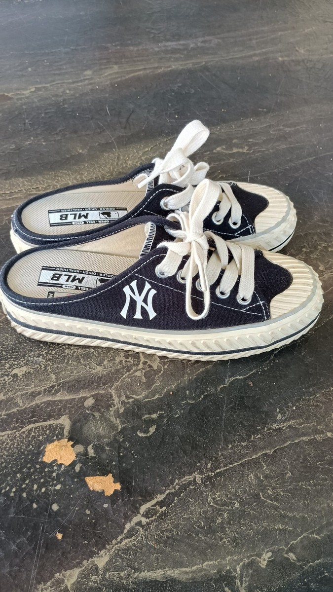 MLB Shoes Play Ball Origin Mule New York Yankees Black Size