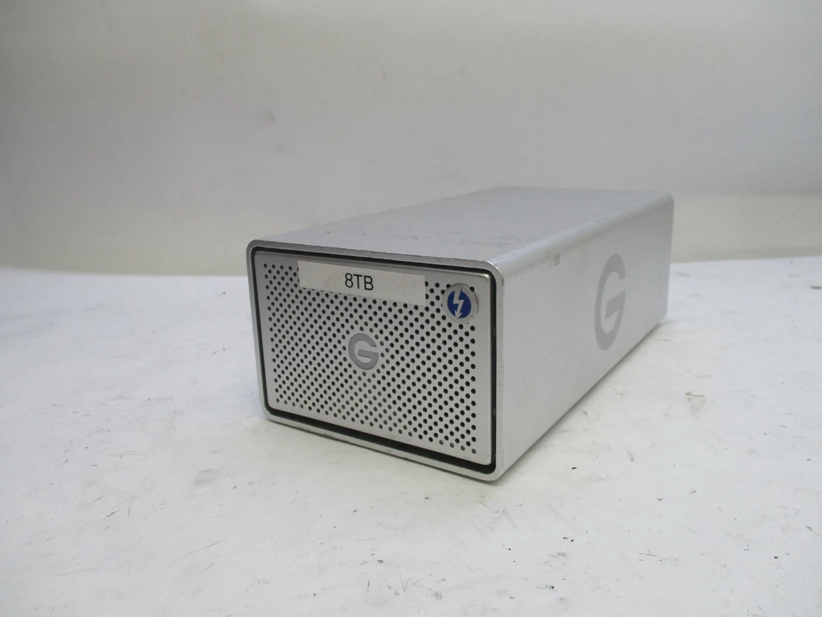 G-Technology External Hard Disk Drives Thunderbolt 8 TB Storage