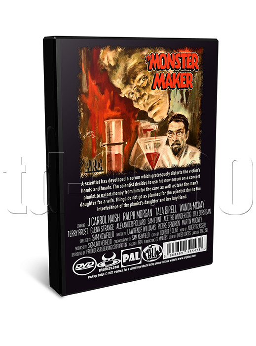 The Monster Maker (1944) Horror, Sci-Fi Movie on DVD