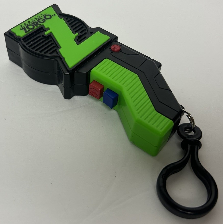 Project zorgo spy kids electronic toy gadget keychain sound light prop green