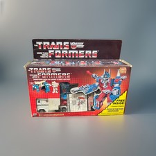 Vintage 1985 Transformers G1 City Commander Ultra Magnus Original Box Autobots