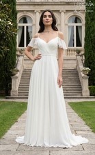Brautkleid Gino Cerruti Gr. 18 ivory