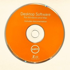 Palm Z22 Software Installation CD for Windows and Mac 400-10192-00 with sleeve