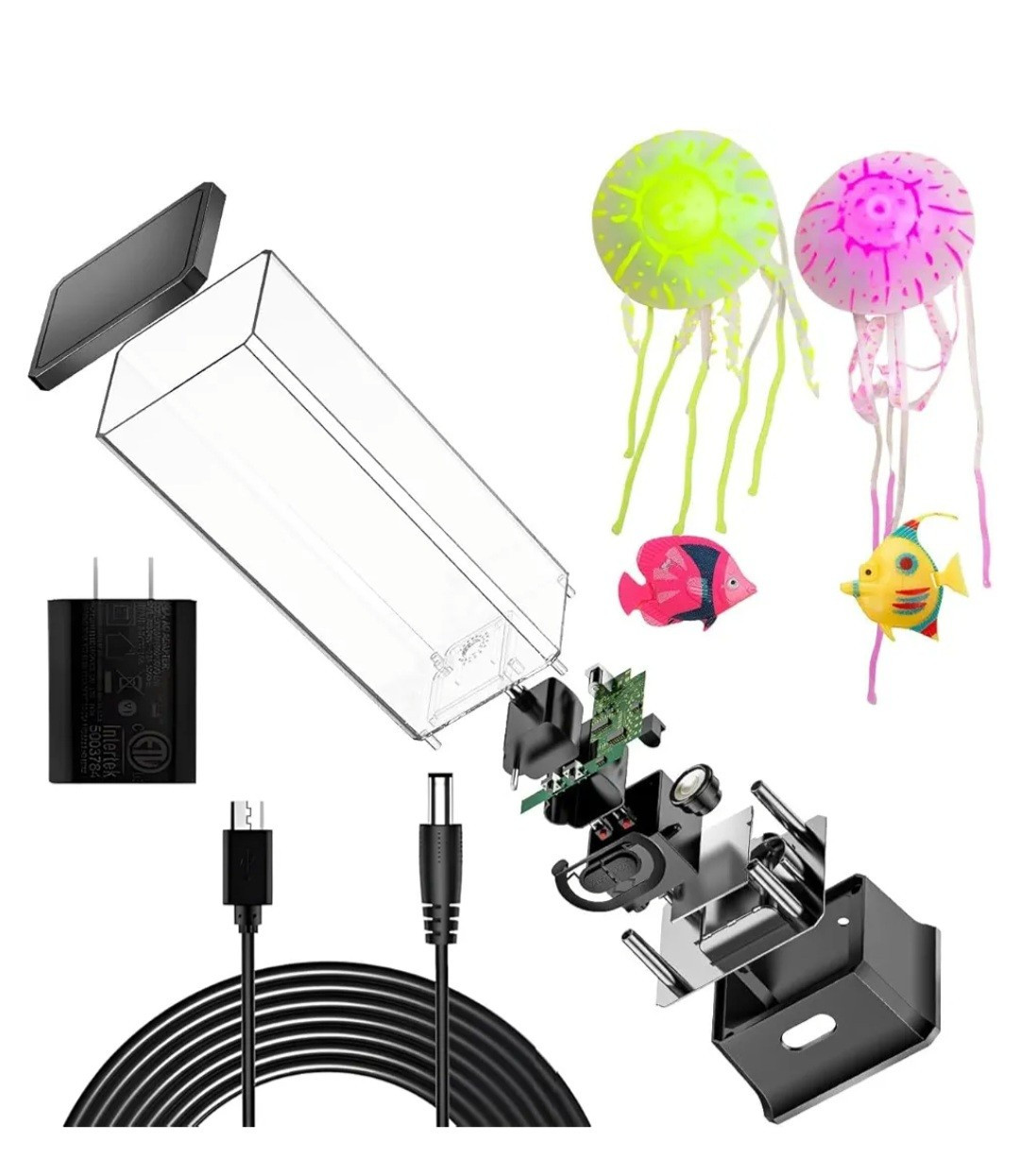 CALOVER Jellyfish Lamp Night Light, Aquatic Decor, Gift, Decor