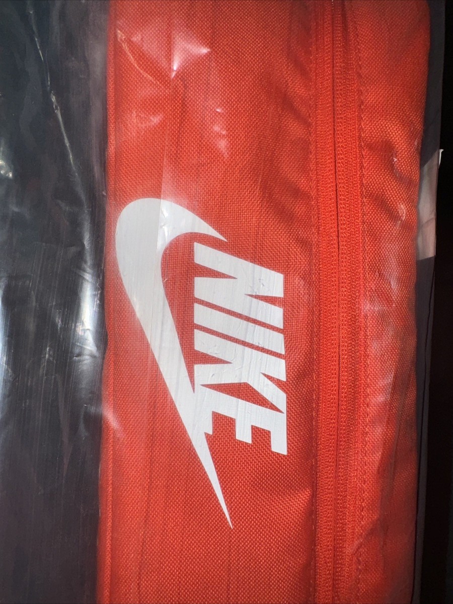 Nike Shoebox Bag Ba6149 810 Orange Zip Closure Shoe Protector Bag