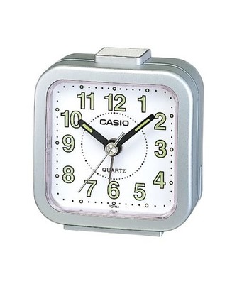 CASIO TQ-141-8EF Grey White Tabletop Alarm Clock