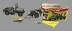 Vintage G.I. Joe Official Jeep Combat Set Parts & Partial Box