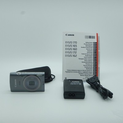Canon IXUS 165 Digitalkamera Silber 20 MP 8x Zoom Bildstabilisator OVP
