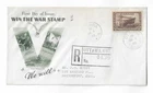 Canada 1942  20c Ship Building on FDC with a better patriotic cachet