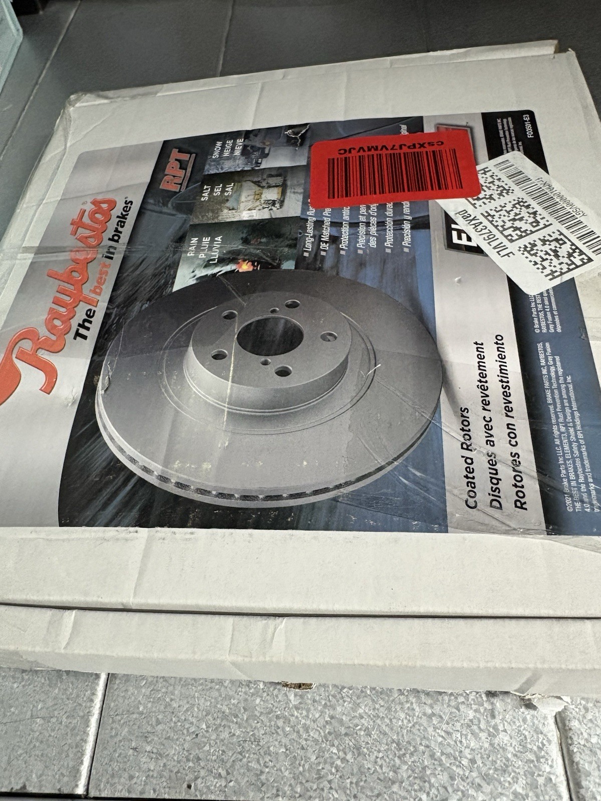 Disc Brake Rotor-Element3 Coated Raybestos 781099FZN *OPEN BOX*