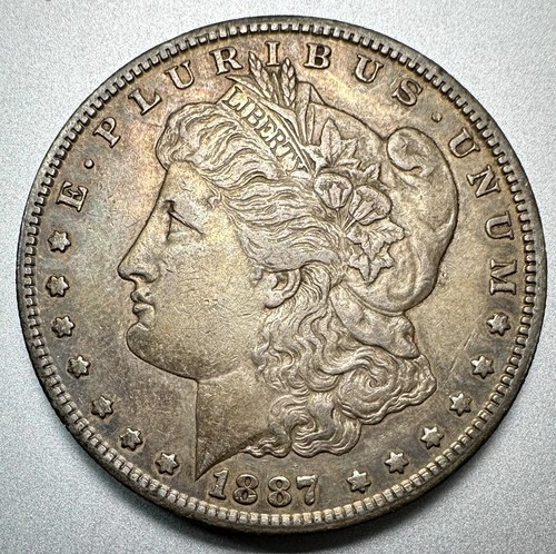 1887-S   MORGAN DOLLAR   AU    BETTER DATE  #1216