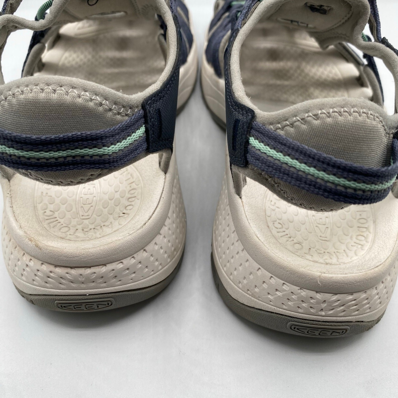 Keens scarpe sandalo impermeabili campeggio escursionismo donna misura 8 5 blu grigio