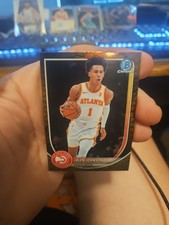 Jalen Johnson 2025-26 Bowman Chrome Reptilian Refractor #85 Hawks 