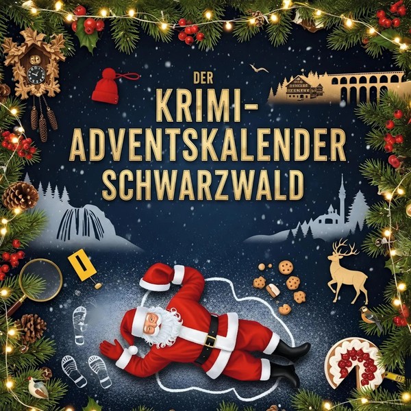 Der Krimi-Adventskalender Schwarzwald MordsverdäChtig In 24 Akten Jonah Klein-image