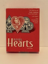Royal Hearts Card Game Open Box New 2001 Parker Brothers
