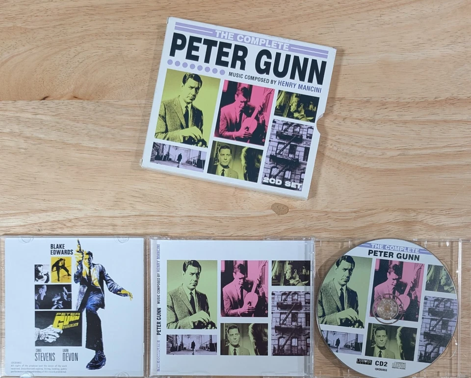 HENRY MANCINI ‎– The Complete Peter Gunn CD Set Foto 4 de 4