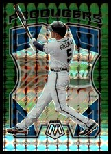 2021 Panini Mosaic #P1 Freddie Freeman Producers Green
