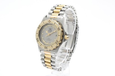 EXC+5】Tag Heuer 3000 Professional 934.213 Gold 32mm Men's Watch