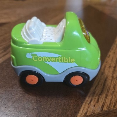 VTech Go! Go! Smart Wheels Green Convertible Car w/ Face, Sound & On/Off Switch