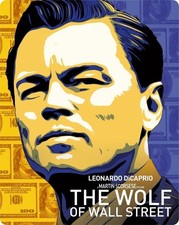 The Wolf of Wall Street Steelbook New 4K UHD Blu-ray Ltd Ed, 4K Mastering,