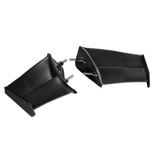 100% Carbon Fiber Front Winglets Air Deflec For Ducati Panigale V4 /R  /S 2025- - Picture 4 of 7