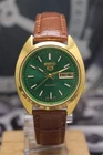 Vintage Seiko 5 Day&Date  Automatic Japan Movement No. 7009 Mens Wrist Watch.