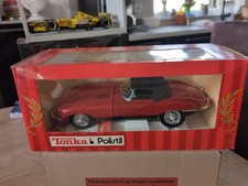 Tonka Polistil Jaguar E-Typ MK/2 XKE 4.2 1:16 Cabrio Rot mit Verdeck # 16939 OVP