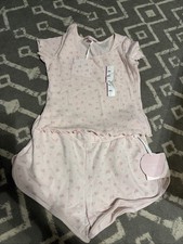 LoveShackFancy x Target Girls XL Pink Floral Shorts And Ruffle Shirt